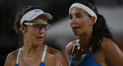 BEACH VOLLEY: MENEGATTI-GIOMBINI SCONFITTE