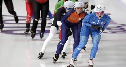 Pyeongchang 2018: pattinaggio velocità, Lollobrigida solo settima