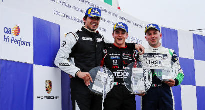 Porsche Carrera Cup Italia, Le Castellet: Alessio Rovera vince anche gara 2 e vola in campionato