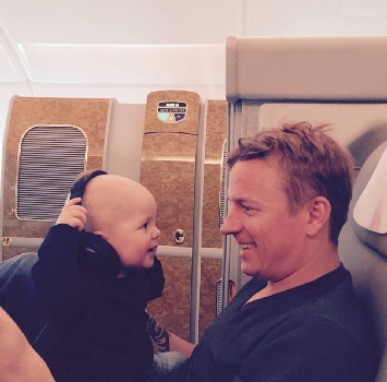 F1, Raikkonen tenero papà
