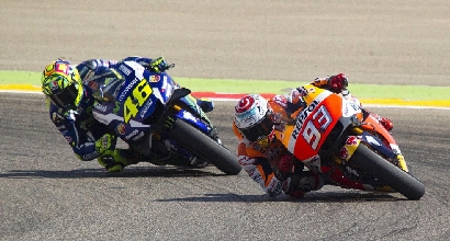 Rossi e Marquez (LaPresse)
