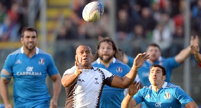 Italia-Fiji, foto Ansa Italia-Fiji, foto Ansa