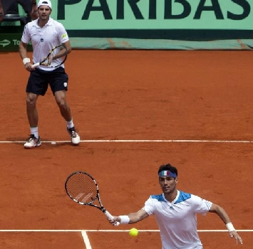 Fognini-Bolelli, foto IPP Fognini-Bolelli, foto IPP