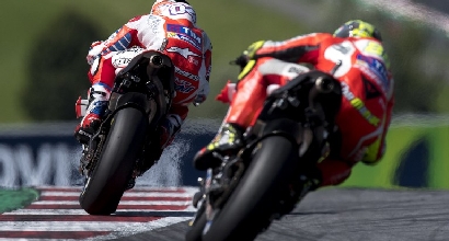 Iannone e Dovizioso (Afp)