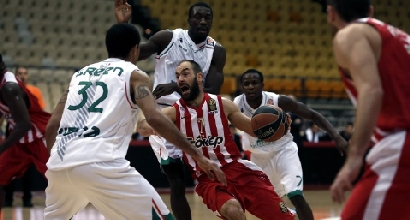 Eurolega: Siena sfiora l'impresa al Pireo con l'Olympiacos, che vince 78-73 Eurolega: Siena sfiora l'impresa al Pireo con l'Olympiacos, che vince 78-73