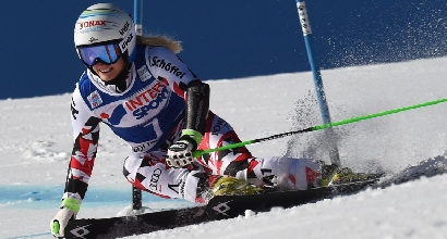 Sci, Gigante Courchevel: festa Brem, rimonta Goggia