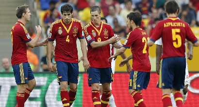 Confederations Cup: Spagna-Tahiti 10-0, poker di Torres Confederations Cup: Spagna-Tahiti 10-0, poker di Torres