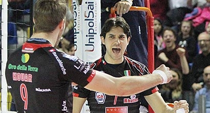 Volley, SuperLega: Trento cade con Macerata, Modena in testa Volley, SuperLega: Trento cade con Macerata, Modena in testa
