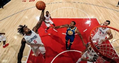 Nba: secondo stop per i LA Clippers, Golden State vince 113-141