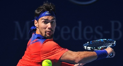Tennis, Vienna: Fognini vola ai quarti in due set Tennis, Vienna: Fognini vola ai quarti in due set