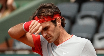 Roger Federer, foto Ansa Roger Federer, foto Ansa