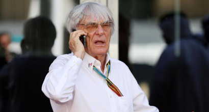 Ecclestone, Foto LaPresse