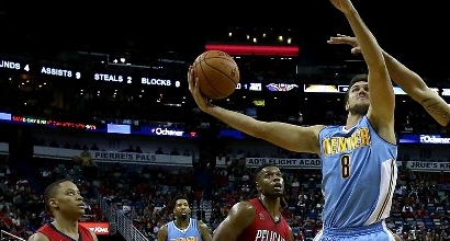 Gallinari, foto AFP