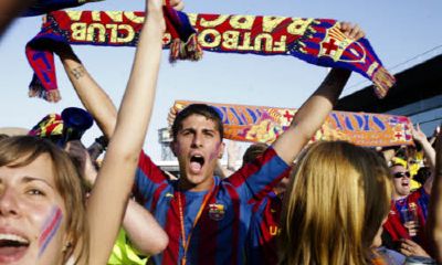 tifosi del Barcellona tifosi del Barcellona