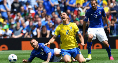Ibrahimovic, Foto LaPresse