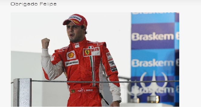 F1, anche la Ferrari saluta Massa: "Obrigado Felipe"