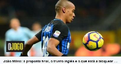 Calciomercato Inter, Joao Mario-West Ham: il sì è vicino Calciomercato Inter, Joao Mario-West Ham: il sì è vicino