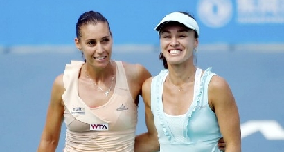 Wta Wuhan: Pennetta-Hingis, ancora in finale nel doppio Wta Wuhan: Pennetta-Hingis, ancora in finale nel doppio