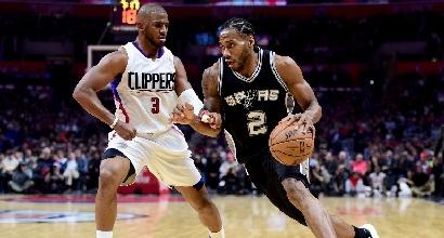 Nba: Golden State vince in rimonta, crisi Lakers. Perdono gli Spurs