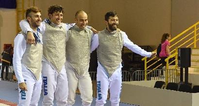 Scherma, Europei: è bronzo per l'Italia nel fioretto maschile a squadre