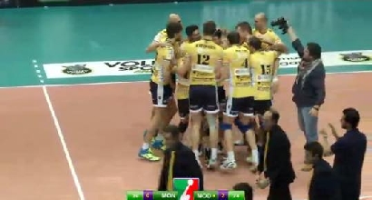 Volley, SuperLega: Modena c'è, Trento cade a Molfetta Volley, SuperLega: Modena c'è, Trento cade a Molfetta