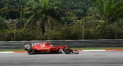 F1, libere 3 Malesia: Ferrari davanti con Raikkonen e Vettel