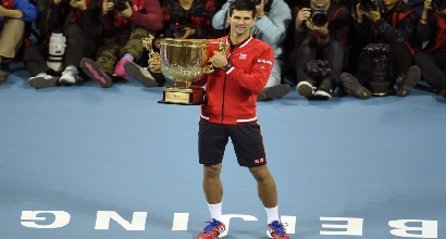 Djokovic e Nadal, foto AFP