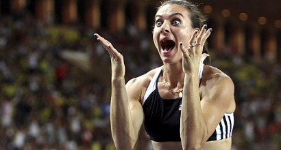 Isinbayeva, Foto LaPresse