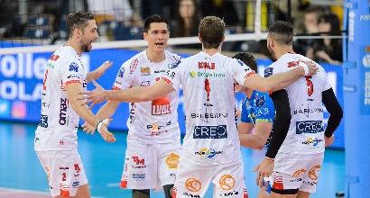 Volley, Champions: Lube ai Playoff 6, sconfitta indolore col Belchatow