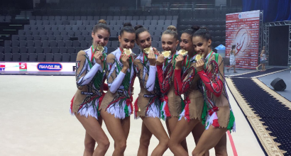 Ginnastica ritmica, Italia d'oro nei 5 cerchi