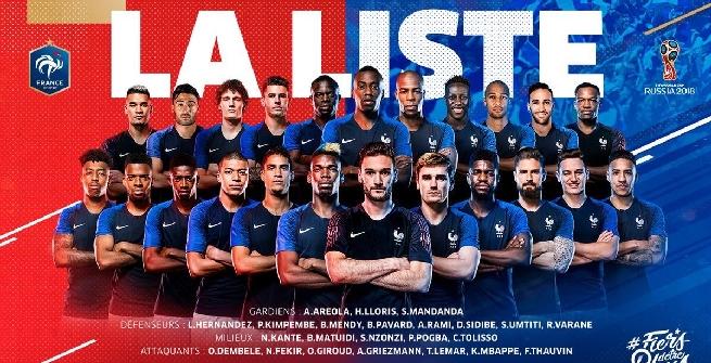 Russia 2018: i convocati della Francia. Martial e Coman tra gli esclusi