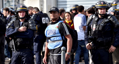 Scontri, Foto Afp