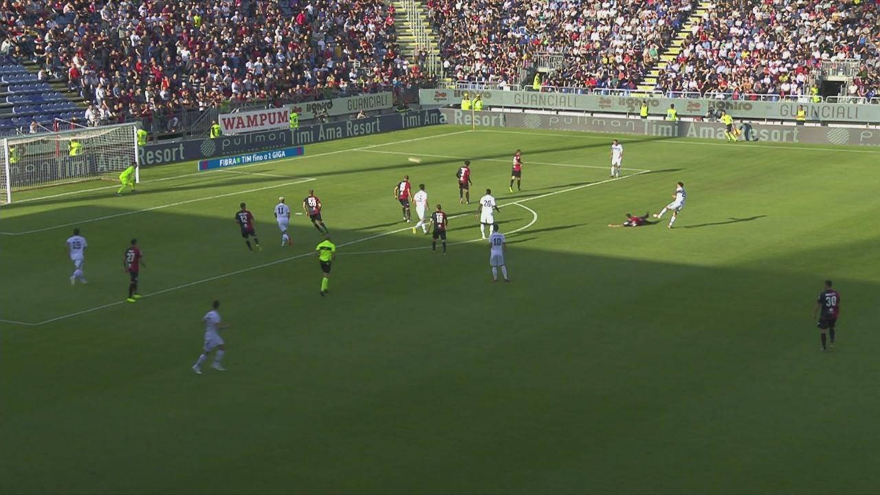 Cagliari-Lazio 1-2: highlights