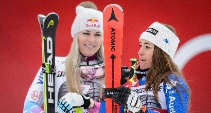 Olimpiadi Goggia e Vonn in coro