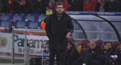 Roma, Di Francesco: "Abbiamo giocato da uomini veri"