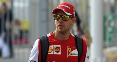 Vettel, foto Lapresse