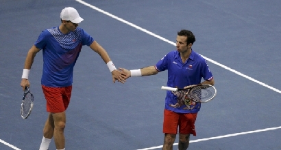 Berdych e Stepanek (Reuters) Berdych e Stepanek (Reuters)