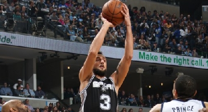 Marco Belinelli in azione, foto Afp Marco Belinelli in azione, foto Afp