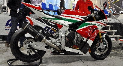 La Bimota in gara al Tourist Trophy La Bimota in gara al Tourist Trophy