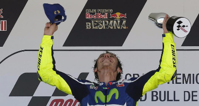 MotoGP a Jerez, Rossi: "Che goduria vincere qua!"