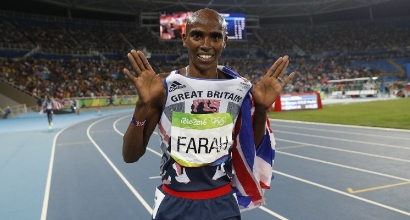 MO FARAH FA DOPPIETTA: ORO ANCHE NEI 5000
