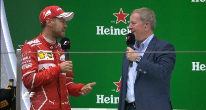 Ferrari, Vettel 2°: "Mi sono divertito"