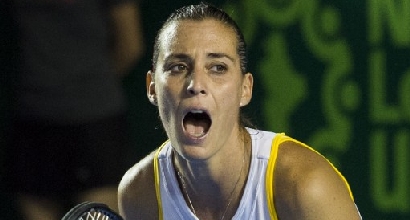 Flavia Pennetta, foto Afp Flavia Pennetta, foto Afp