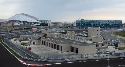 Il circuito di Sochi, foto AFP Il circuito di Sochi, foto AFP