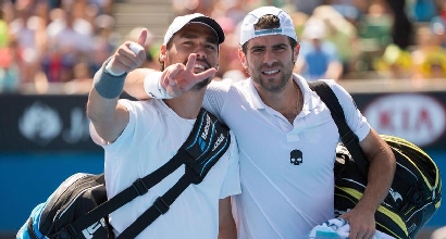 Fognini e Bolelli, foto IPP Fognini e Bolelli, foto IPP