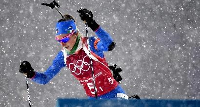 BIATHLON, STAFFETTA DONNE: SFUMA LA MEDAGLIA PER L'ITALIA