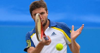 Gilles Simon, foto Afp Gilles Simon, foto Afp