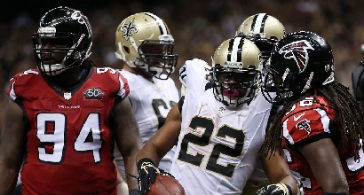 Nfl: urlo Saints, primo stop per i Falcons