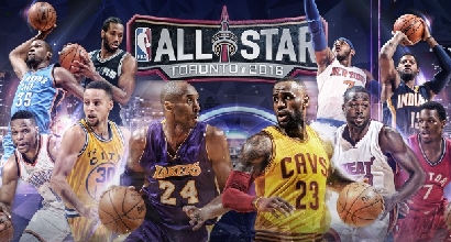 Nba, scelti i titolari per l'All Star Game: Bryant il più votato