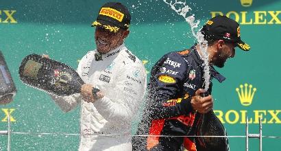 F1 Canada, le pagelle: Hamilton 10 e bacio accademico, Raikkonen ci crede